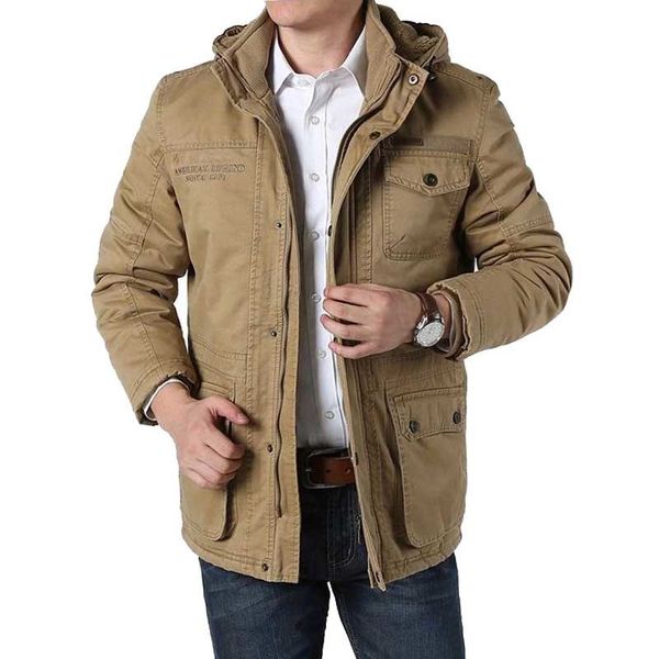 2021 the army's new military fashon bluff with hood mans and winter jackets from wool's mark men in clothes n04g, Black
2021 the army's new military fashon bluff with hood mans and winter jackets from wool's mark men in clothes n04g, Black