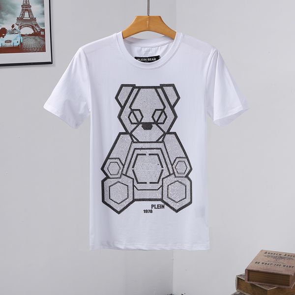 plein bear t shirt mens designer tshirts rhinestone skull men t-shirts classical hip hop streetwear tshirt casual tees pb 16221, White;black
plein bear t shirt mens designer tshirts rhinestone skull men t-shirts classical hip hop streetwear tshirt casual tees pb 16221, White;black