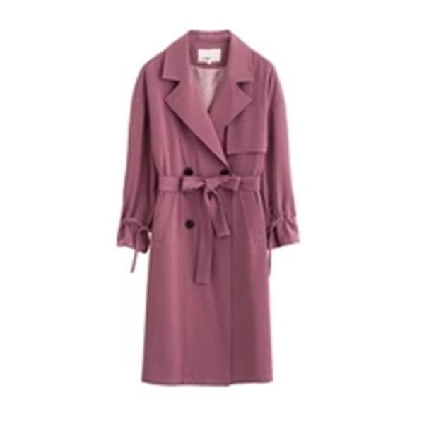 women's trench coats spring autumn windbreaker khaki black female clothes loose overcoat trendy lady outerwear ol thin, Tan;black
women's trench coats spring autumn windbreaker khaki black female clothes loose overcoat trendy lady outerwear ol thin, Tan;black