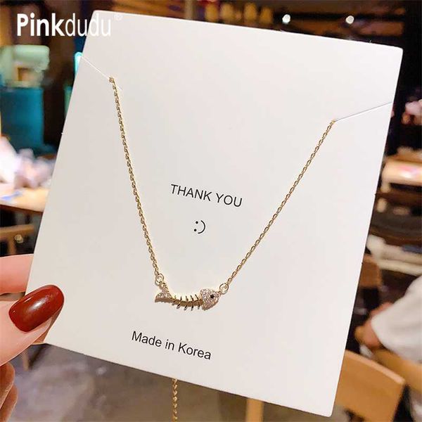 pendant necklaces pinkdudu charm simple collar necklace tiny gold clavicle neck chain fish bone accessories for women pd109, Silver
pendant necklaces pinkdudu charm simple collar necklace tiny gold clavicle neck chain fish bone accessories for women pd109, Silver