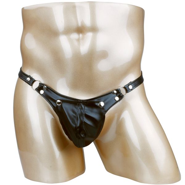 mens leather lingerie gay tanga thong erotic g-string jockstrap underwear buckled bulge pouch bikini briefs sissy panties, Black;white
mens leather lingerie gay tanga thong erotic g-string jockstrap underwear buckled bulge pouch bikini briefs sissy panties, Black;white