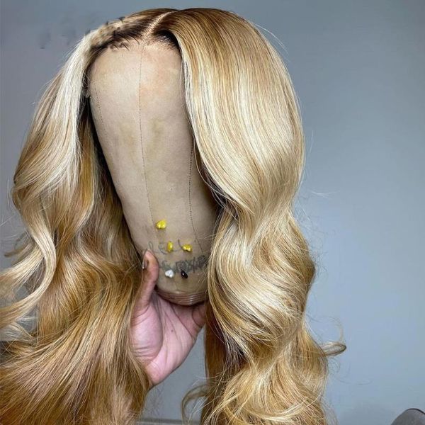 lace wigs 26 inch long highlight ombre blonde body wave 13x6 front wig with baby hair brazilian human remy for black women 613 daily, Black;brown
lace wigs 26 inch long highlight ombre blonde body wave 13x6 front wig with baby hair brazilian human remy for black women 613 daily, Black;brown