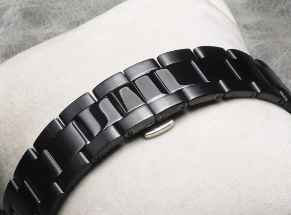 watch bands 20mm stainless steel strap wrist bracelet black leisure metal band butterfly buckle wristband, Black;brown
watch bands 20mm stainless steel strap wrist bracelet black leisure metal band butterfly buckle wristband, Black;brown