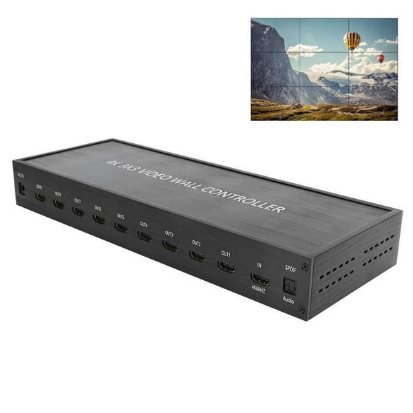 3x3 video wall controller screen image processor for 9 tv splicing display 110-240v
3x3 video wall controller screen image processor for 9 tv splicing display 110-240v