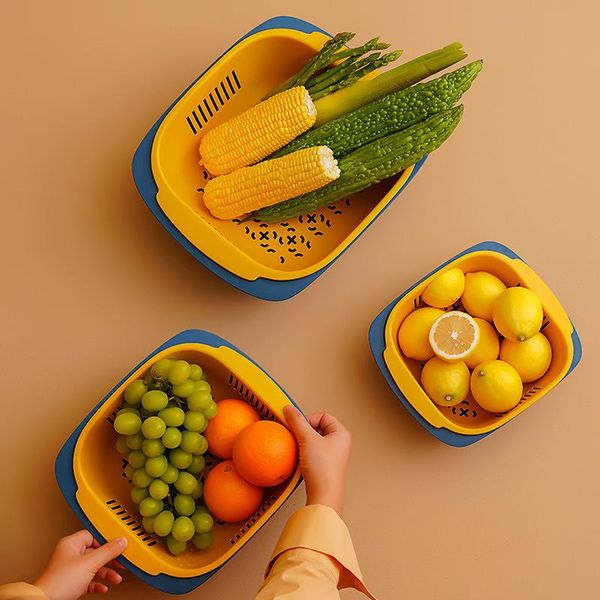 hanging baskets multifunction double layer storage plastic vegetable drain wash basin bowl fruit trays home tools kitchen accessories
hanging baskets multifunction double layer storage plastic vegetable drain wash basin bowl fruit trays home tools kitchen accessories