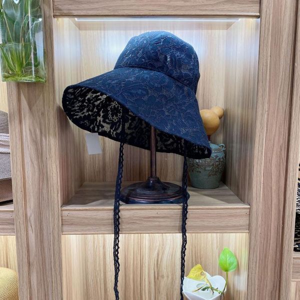 wide brim hats 202103-yy summer sunshade big lace flower lady holiday sun cap women leisure hat, Blue;gray
wide brim hats 202103-yy summer sunshade big lace flower lady holiday sun cap women leisure hat, Blue;gray