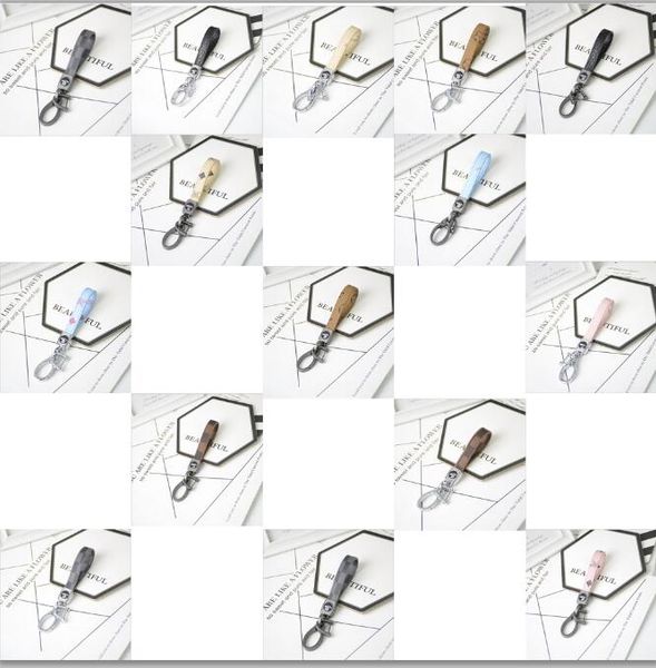 luxury key chain men women fashion bag hanging buckle keychains auto car waist key chain handmade leather key holder fashion keychain, Slivery;golden
luxury key chain men women fashion bag hanging buckle keychains auto car waist key chain handmade leather key holder fashion keychain, Slivery;golden