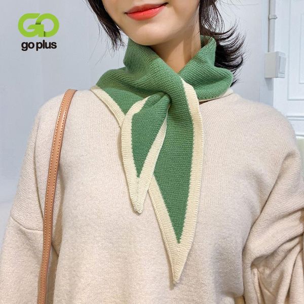 scarves goplus small foulard green red triangle scarf elastic bow cross knit fake collar neckchief bib echarpe femme skarf 2021, Blue;gray
scarves goplus small foulard green red triangle scarf elastic bow cross knit fake collar neckchief bib echarpe femme skarf 2021, Blue;gray