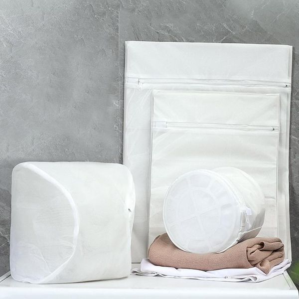 laundry bags net yarn mesh white thickened household travel underwear storage bag washing machine round rectangle
laundry bags net yarn mesh white thickened household travel underwear storage bag washing machine round rectangle