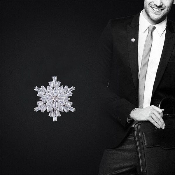 pins, brooches wukaka zircon snowflake brooch men suit pin safety back pins women high grade man jewelry, Gray
pins, brooches wukaka zircon snowflake brooch men suit pin safety back pins women high grade man jewelry, Gray