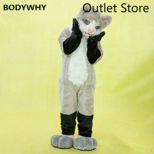 mascot costumes long fur gray cat dog mascot costume party xmas furry suits fursuit cartoon dress outfits carnival halloween easter ad, Red;yellow
mascot costumes long fur gray cat dog mascot costume party xmas furry suits fursuit cartoon dress outfits carnival halloween easter ad, Red;yellow
