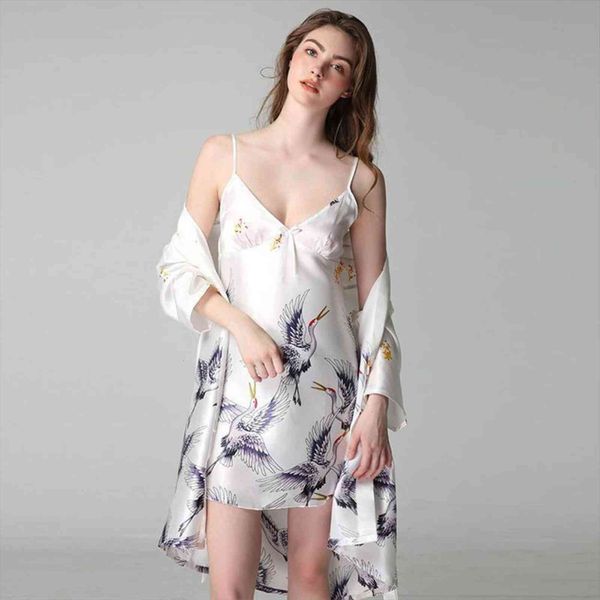 print animal 2pcs robe women sleepwear gown set backless v neck rayon bathrobe summer causal intimate lingerie 2xl, Black;red
print animal 2pcs robe women sleepwear gown set backless v neck rayon bathrobe summer causal intimate lingerie 2xl, Black;red