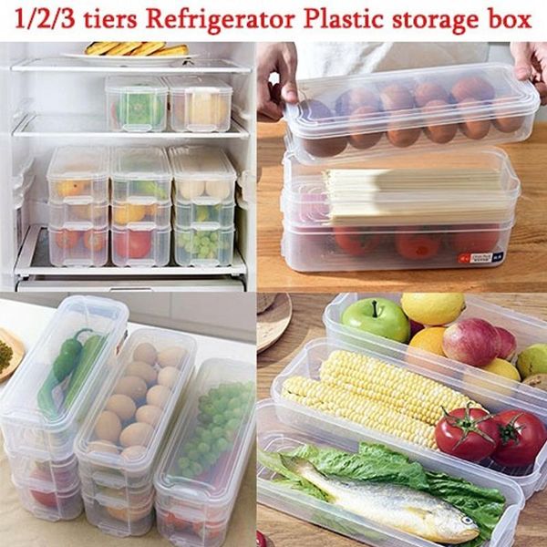 storage bottles & jars kitchen refrigerator egg box container organizer household multi-layer with lid food
storage bottles & jars kitchen refrigerator egg box container organizer household multi-layer with lid food