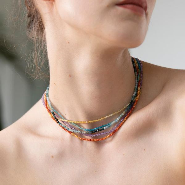 pendant necklaces zmzy original delicate boho colorful cute natural stone necklace unique women choker collier femme, Silver
pendant necklaces zmzy original delicate boho colorful cute natural stone necklace unique women choker collier femme, Silver