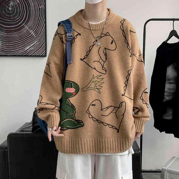 autumn sweater men knitted jumpers anime dinosaur sweatercoat fashion causal streetwear knitwear pullovers clothing male, Black
autumn sweater men knitted jumpers anime dinosaur sweatercoat fashion causal streetwear knitwear pullovers clothing male, Black