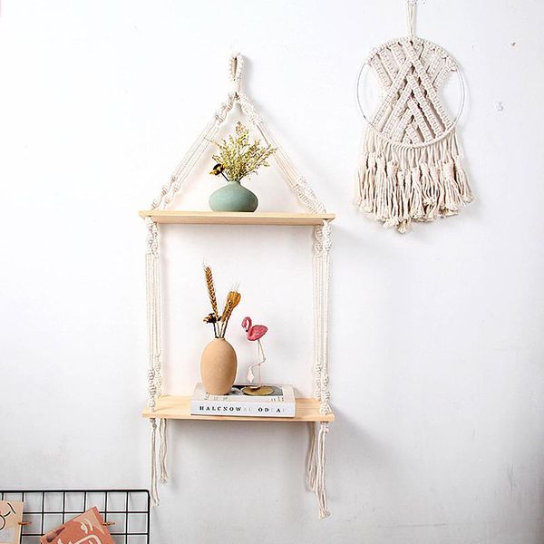 tapestries cilected macrame tapestry rack wooden shelf wall bohemian decorative hand-woven hanging ornament
tapestries cilected macrame tapestry rack wooden shelf wall bohemian decorative hand-woven hanging ornament