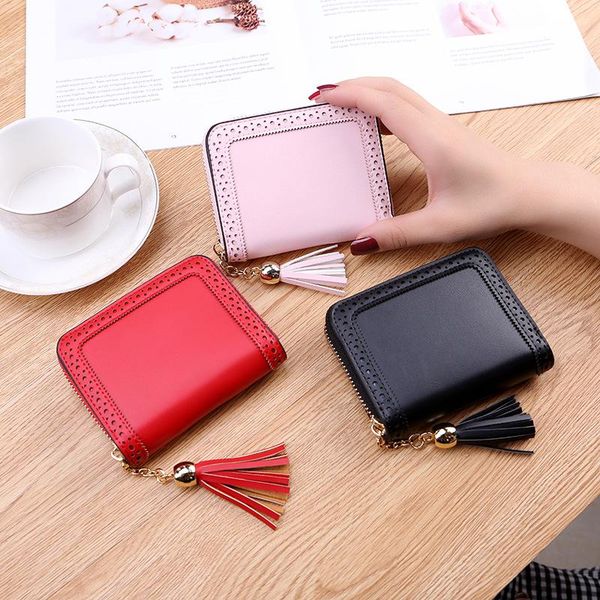 card holders women function holder id case tassel wallet with document money bag ladies small leather purse for female, Brown;gray
card holders women function holder id case tassel wallet with document money bag ladies small leather purse for female, Brown;gray