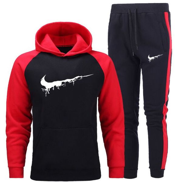 2021 men tracksuit 2 pieces men's winter jacket casual cotton jackets sportswear+pants sweatshirt sports suit men sets clothing, Gray
2021 men tracksuit 2 pieces men's winter jacket casual cotton jackets sportswear+pants sweatshirt sports suit men sets clothing, Gray