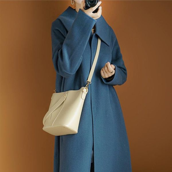 women's wool & blends 2021 winter 100% coat women korean style long caot autumn woman caots and jacket outwear manteau femme wpy1395, Black
women's wool & blends 2021 winter 100% coat women korean style long caot autumn woman caots and jacket outwear manteau femme wpy1395, Black