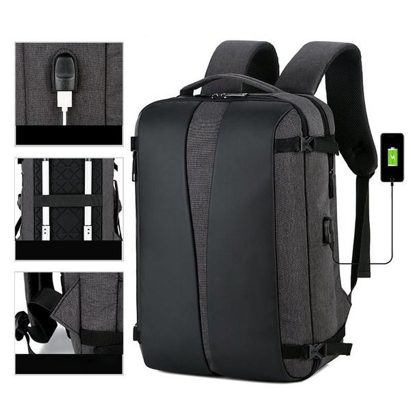 men's business backpack usb rechargeable waterproof bagpack multifunctional leisure travel lapbag for 15.6-inch laptop
men's business backpack usb rechargeable waterproof bagpack multifunctional leisure travel lapbag for 15.6-inch laptop