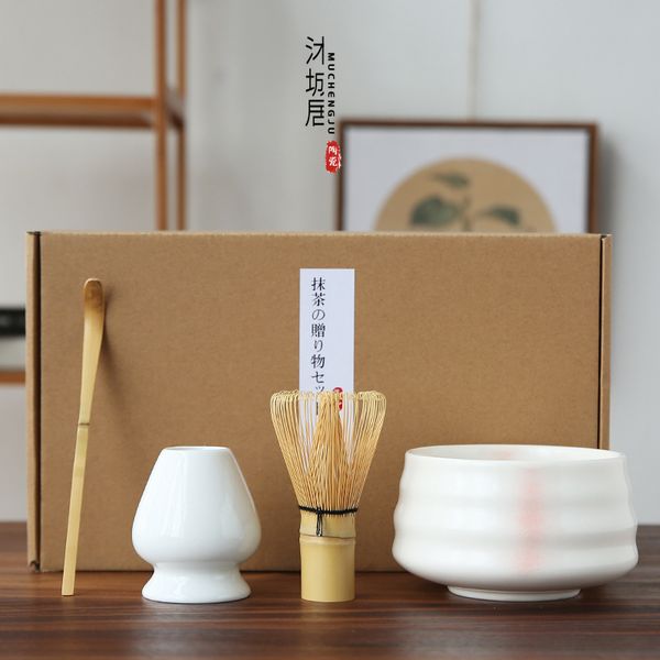 4pcs/set traditional matcha giftset bamboo matcha whisk scoop ceremic matcha bowl whisk holder japanese tea sets
4pcs/set traditional matcha giftset bamboo matcha whisk scoop ceremic matcha bowl whisk holder japanese tea sets