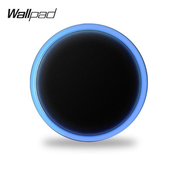 smart home control wallpad l6 1 gang wall switch push on off button circle led indicator light power 5 colors diy combination
smart home control wallpad l6 1 gang wall switch push on off button circle led indicator light power 5 colors diy combination