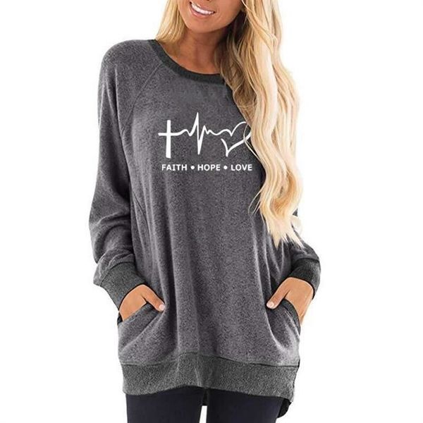 women hoodie faith hope love contrast letters print round neck pocket hoodies for kawaii sweatshirt femmes, Black
women hoodie faith hope love contrast letters print round neck pocket hoodies for kawaii sweatshirt femmes, Black