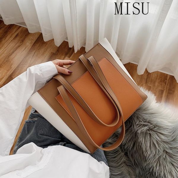 contrast color pu leather shoulder bags for women 2021 female luxury high capacity handbags lady winter quality hand bag
contrast color pu leather shoulder bags for women 2021 female luxury high capacity handbags lady winter quality hand bag