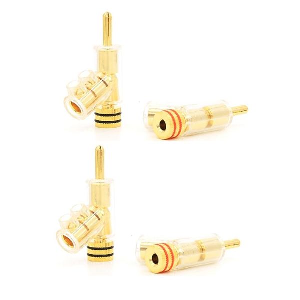 smart power plugs 4 pieces of ba1403 banana plug, speaker cable gold-plated lock plug
smart power plugs 4 pieces of ba1403 banana plug, speaker cable gold-plated lock plug