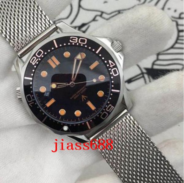 diver 300m 007 edition mens watch no time to die master automatic mechanical movement stainless steel sports male wristwatches, Slivery;brown
diver 300m 007 edition mens watch no time to die master automatic mechanical movement stainless steel sports male wristwatches, Slivery;brown