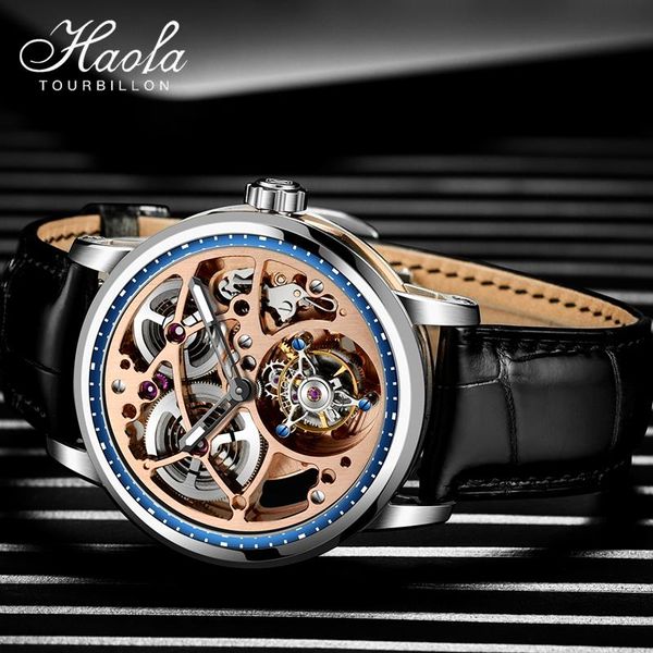 wristwatches haofa luxury automatic tourbillon wrist watch for men mechanical skeleton movement double spring watches mens 2021, Slivery;brown
wristwatches haofa luxury automatic tourbillon wrist watch for men mechanical skeleton movement double spring watches mens 2021, Slivery;brown