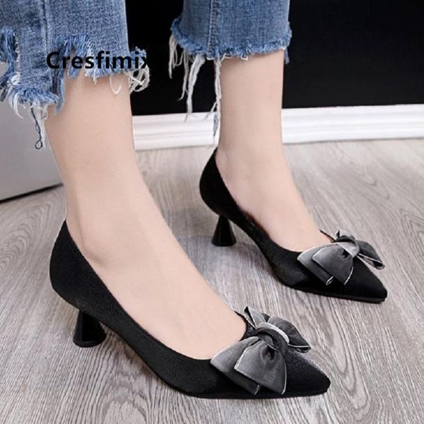 dress shoes cresfimix femmes talons hauts women cute comfortable spring & autumn bow tie high heel pumps cool c2990, Black
dress shoes cresfimix femmes talons hauts women cute comfortable spring & autumn bow tie high heel pumps cool c2990, Black