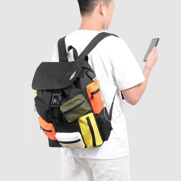new hit color backpack schoolbag harajuku wind simple of korean the wholesale version bei student nan bao college rohds, Red;black
new hit color backpack schoolbag harajuku wind simple of korean the wholesale version bei student nan bao college rohds, Red;black