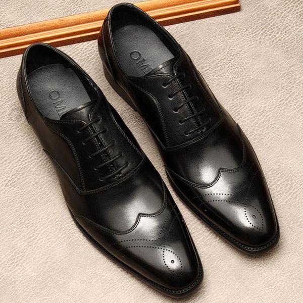 dress shoes leather formal italian design for men wedding pointed toe lace up business genuine black oxford shoe b3r1
dress shoes leather formal italian design for men wedding pointed toe lace up business genuine black oxford shoe b3r1