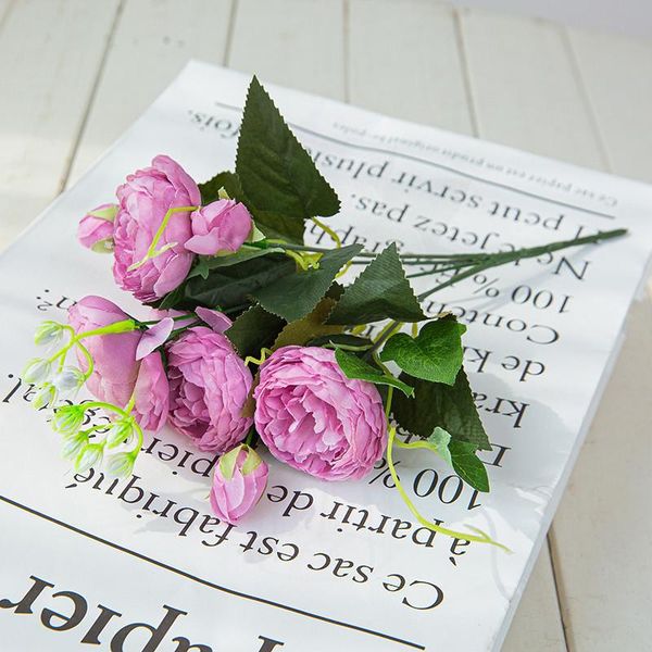 decorative flowers & wreaths 30cm rose artificial wedding 5 big heads 4 small bud fake bouquet peony for decoration home decor indoor
decorative flowers & wreaths 30cm rose artificial wedding 5 big heads 4 small bud fake bouquet peony for decoration home decor indoor