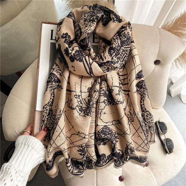 scarves winter wraps cashmere scarf women warm shawl print thick pashmina soft blanket 2021 bufanda 180*65cm travel stoles echarpe, Blue;gray
scarves winter wraps cashmere scarf women warm shawl print thick pashmina soft blanket 2021 bufanda 180*65cm travel stoles echarpe, Blue;gray