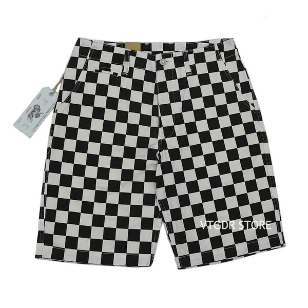 bob dong checkerboard track style summer shorts black and white male mn8y, White;black
bob dong checkerboard track style summer shorts black and white male mn8y, White;black