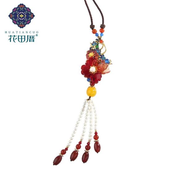 pendant necklaces vintage handmade pearl tassel necklace red lampwork flower for women sweater chain cl-18095, Silver
pendant necklaces vintage handmade pearl tassel necklace red lampwork flower for women sweater chain cl-18095, Silver