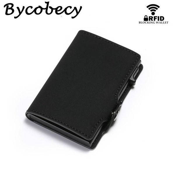 wallets bycobecy rfid mini leather men vintage slim male metal small purse card holder bifold vallet money bag wallet, Red;black
wallets bycobecy rfid mini leather men vintage slim male metal small purse card holder bifold vallet money bag wallet, Red;black