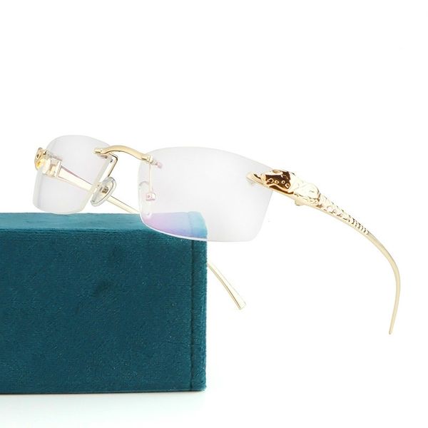 luxury designer glasses gold eyeglasses men brand design rimless glasses frame man spectacles for prescription frameless eyewear, White;black
luxury designer glasses gold eyeglasses men brand design rimless glasses frame man spectacles for prescription frameless eyewear, White;black