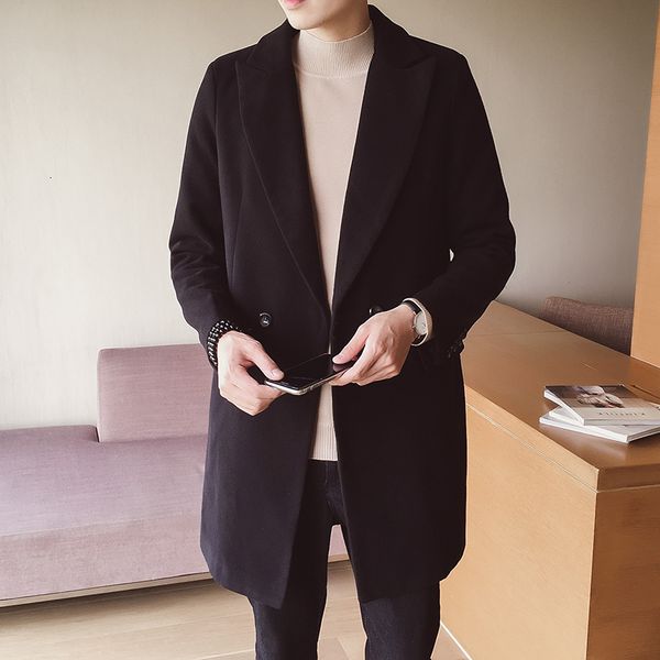 tang brand fashion jackets men overcoat 2021 autumn winter casual long section woolen blends mens wool trench coat 5iho, Black
tang brand fashion jackets men overcoat 2021 autumn winter casual long section woolen blends mens wool trench coat 5iho, Black