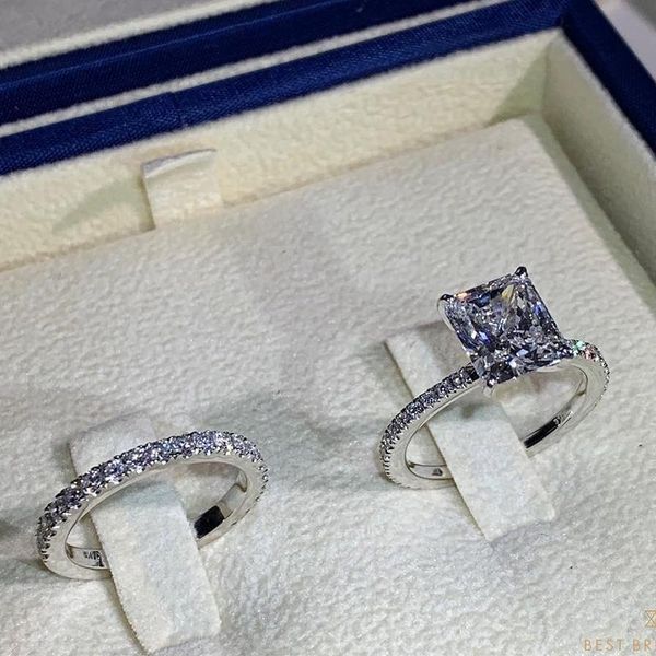 wedding rings 2 pcs/set trendy square zircon for women luxury silver color female jewelry engagement party valentine gifts, Slivery;golden
wedding rings 2 pcs/set trendy square zircon for women luxury silver color female jewelry engagement party valentine gifts, Slivery;golden
