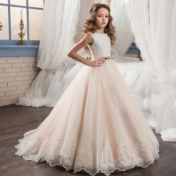 Flower Girls Dress Embroidery Decoration Dress Princess Girls Wedding Party Ball Show Lace Beads Long Peng Dress
Flower Girls Dress Embroidery Decoration Dress Princess Girls Wedding Party Ball Show Lace Beads Long Peng Dress