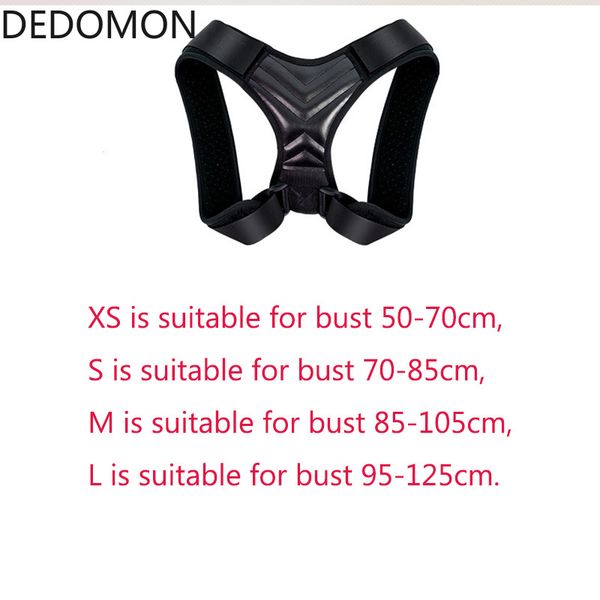 adjustable medical men/women back posture corrector clavicle spine back shoulder lumbar brace support belt posture correction 
adjustable medical men/women back posture corrector clavicle spine back shoulder lumbar brace support belt posture correction