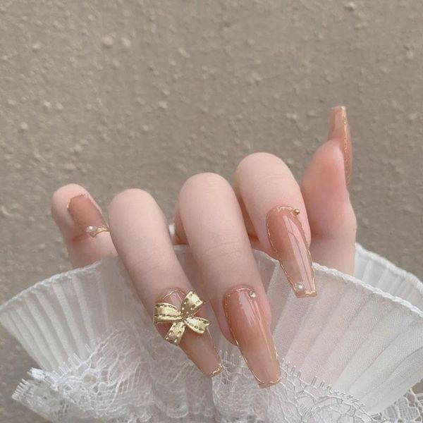false nails 2021 ins fake nail wear waterproof detachable butterfly piece ballet paste art tools, Red;gold
false nails 2021 ins fake nail wear waterproof detachable butterfly piece ballet paste art tools, Red;gold