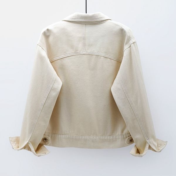 korean fashion autumn beige denim women big size loose solid outerwear pocket long sleeve short jeans jacket coat female iarh, Black;brown
korean fashion autumn beige denim women big size loose solid outerwear pocket long sleeve short jeans jacket coat female iarh, Black;brown