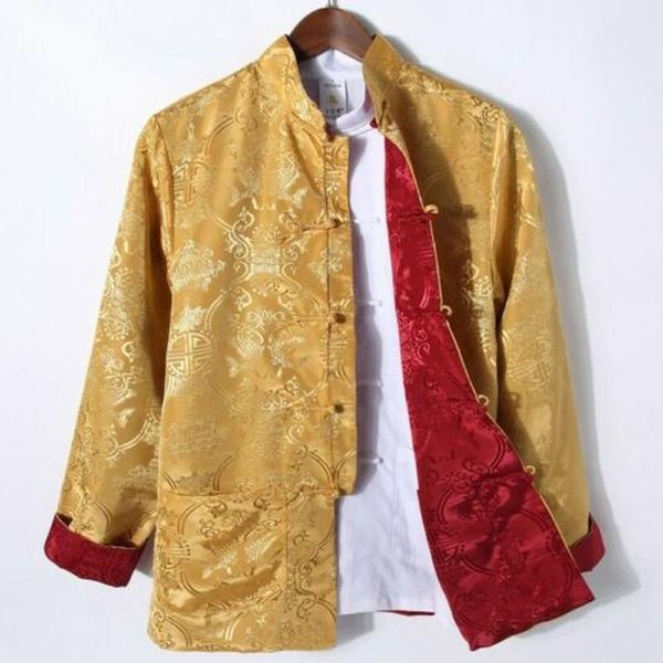 men's jackets men chinese tang clothes coat loose colorful show wedding formal stand collar 2021, Black;brown
men's jackets men chinese tang clothes coat loose colorful show wedding formal stand collar 2021, Black;brown