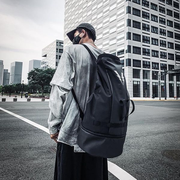 backpack street tide brand bucket shoulder basketball bag oxford spinning travel independent shoes sports fitness training
backpack street tide brand bucket shoulder basketball bag oxford spinning travel independent shoes sports fitness training