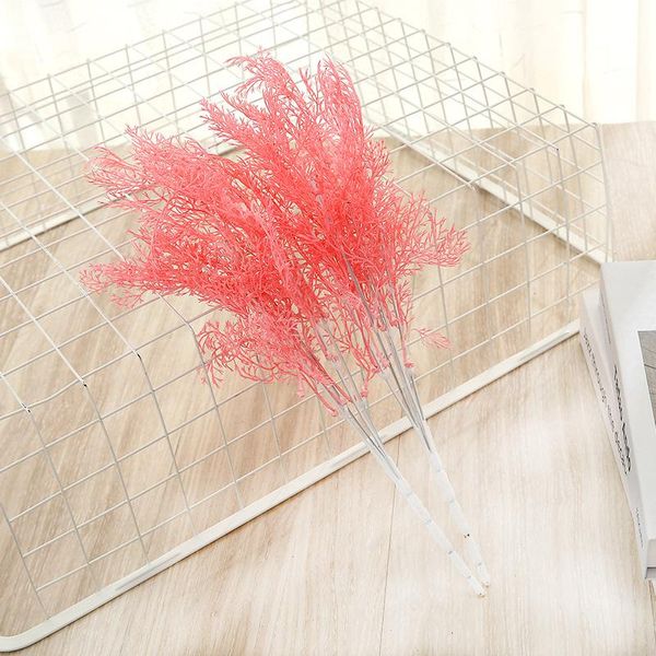 model short rime flower five fork phoenix tail plastic flowers wedding set decoration chain link fencing safflower material fog
model short rime flower five fork phoenix tail plastic flowers wedding set decoration chain link fencing safflower material fog