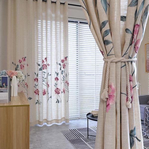 curtain & drapes embroidered floral semi blackout curtains for living room cotton linen literature prime white window with lace home decor
curtain & drapes embroidered floral semi blackout curtains for living room cotton linen literature prime white window with lace home decor